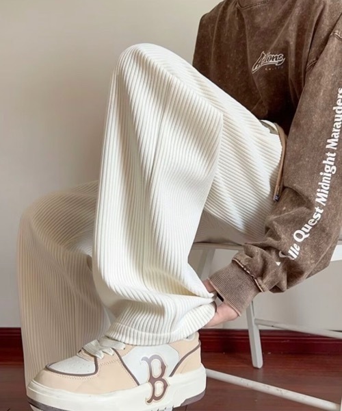 「link lot」 スウェットパンツ L ベージュ メンズ_画像5