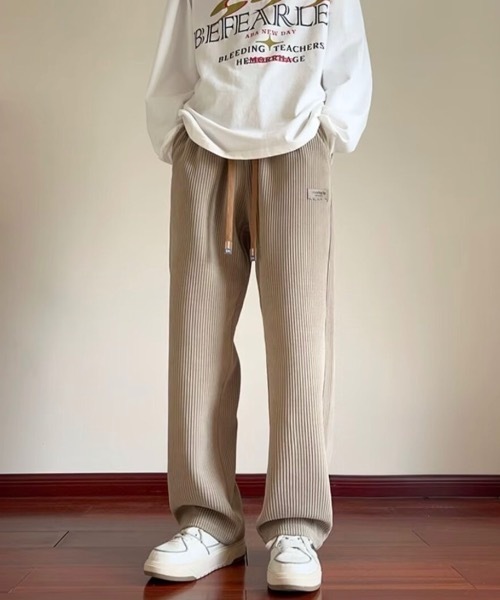 「link lot」 スウェットパンツ L ベージュ メンズ_画像7