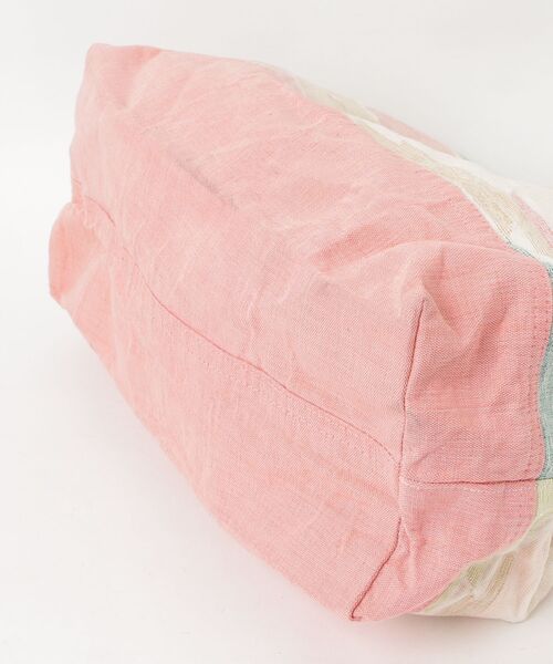 「People Tree」 トートバッグ - ピンク レディース_画像3