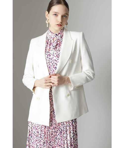 「PINKY&DIANNE」 テーラードジャケット 38 ベージュ レディース_画像4