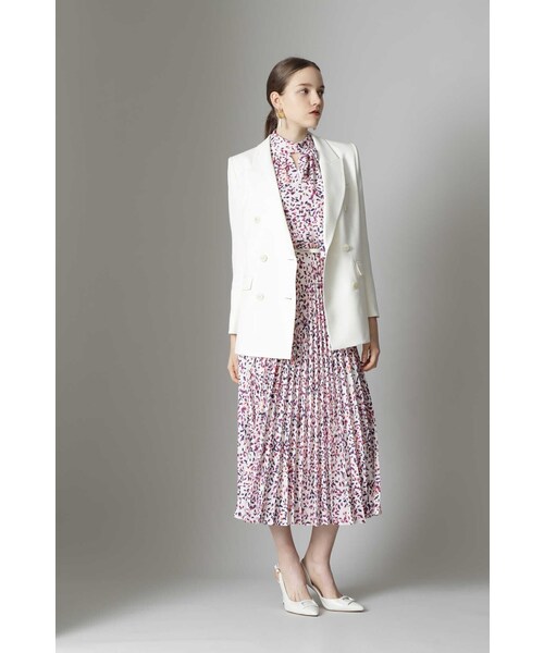 「PINKY&DIANNE」 テーラードジャケット 38 ベージュ レディース_画像6