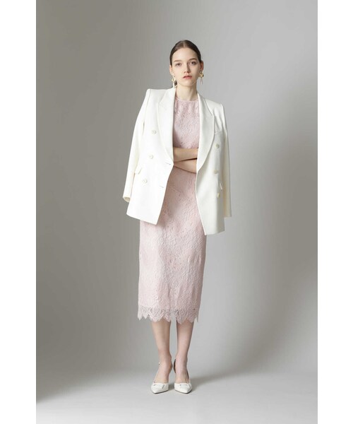 「PINKY&DIANNE」 テーラードジャケット 38 ベージュ レディース_画像7