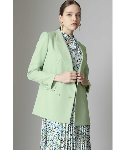 「PINKY&DIANNE」 テーラードジャケット 38 ベージュ レディース_画像10