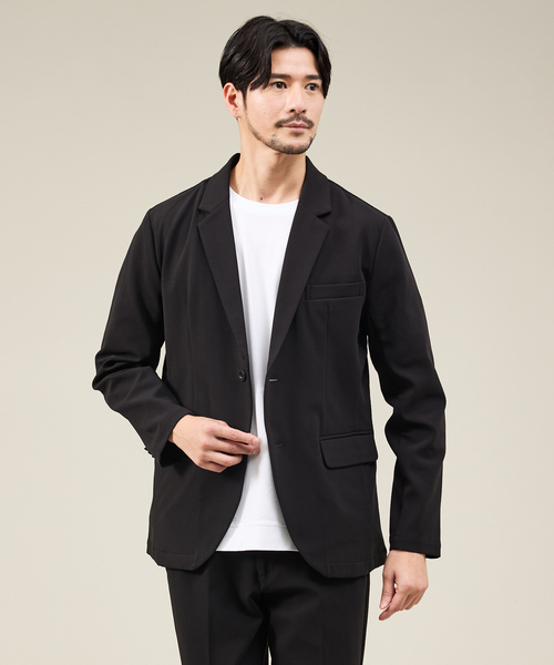 「ABAHOUSE GRAY」 セットアップ 46 ブラック メンズ_画像3