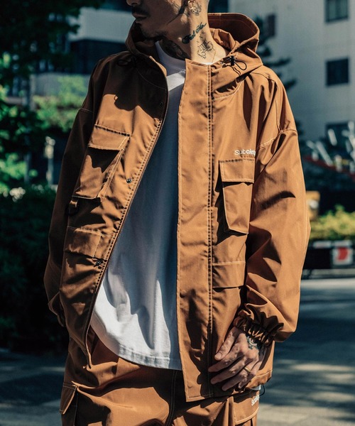 Subciety（サブサエティ） マウンテンパーカー LARGE ブラウン メンズ 