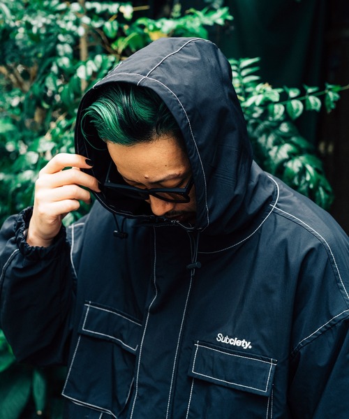 「Subciety」 マウンテンパーカー LARGE ブラウン メンズの画像