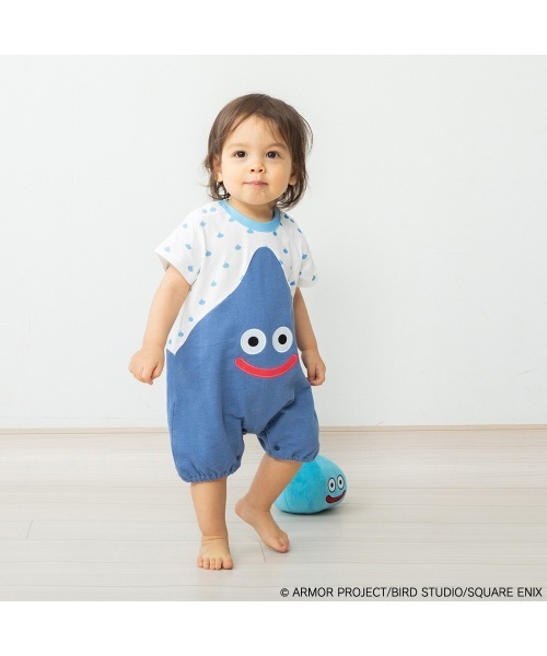 【みぃこ】ドラクエ ベビー ロンパース3枚セット ベビー服 ロンパース ドラクエベビー＆キッズ 半袖ロンパース スライム