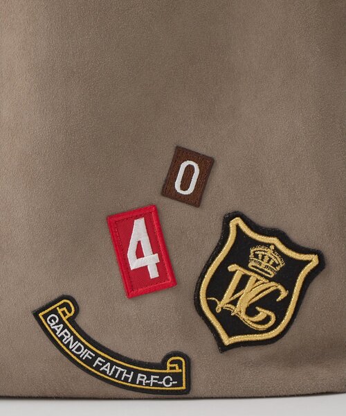 トートバッグ スエードトートBAG レディースの画像