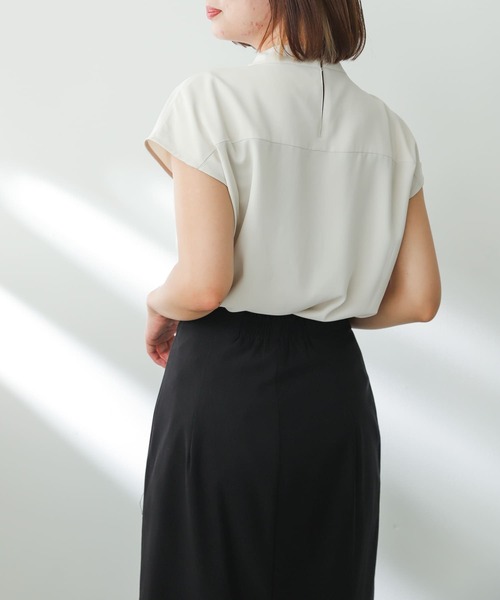 「SENSE OF PLACE by URBAN RESEARCH」 ノースリーブブラウス ONE イエロー レディース_画像4