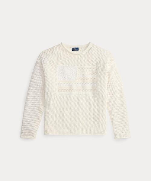 POLO RALPH LAUREN（ポロ・ラルフローレン） ニット セーター トーナル