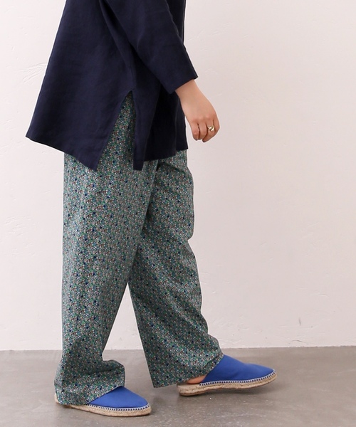 「JOURNAL STANDARD LUXE」 イージーパンツ - ブルー レディースの画像