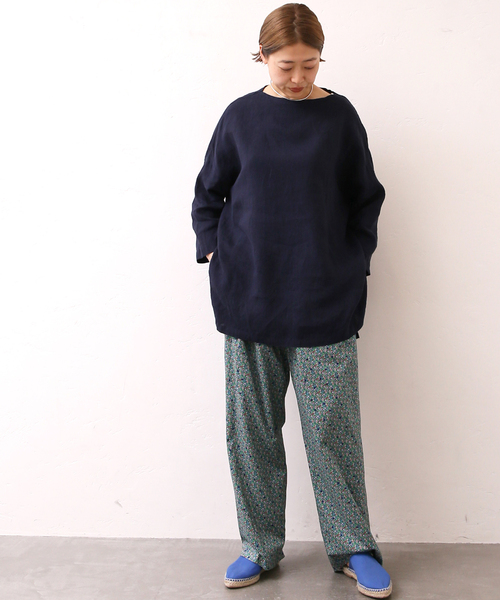 「JOURNAL STANDARD LUXE」 イージーパンツ - ブルー レディースの画像