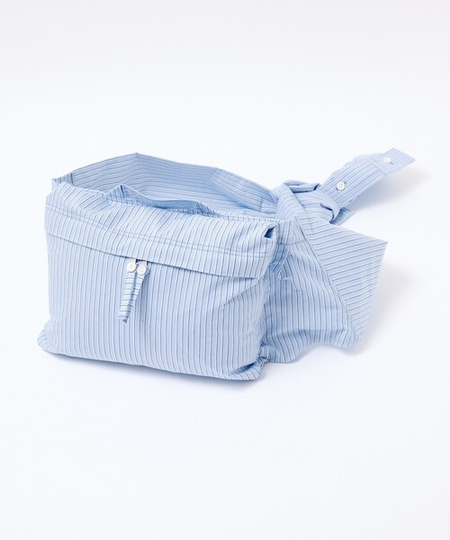 トートバッグ SHIRT SLEEVE BAG / シャツ スリーブ バッグ / 袖バック / ユニセックス「i`m here/アイムヒアー」の画像
