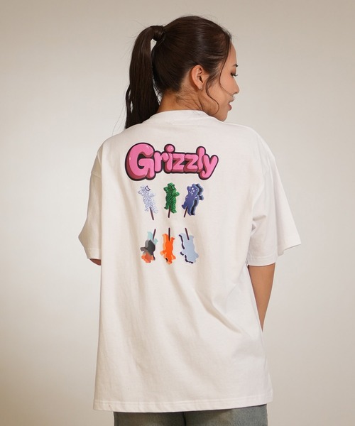 GRIZZLY（グリズリー） tシャツ 半袖 「ムラサキスポーツ限定」GRIZZLY