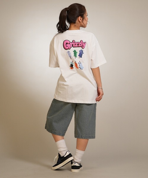 GRIZZLY（グリズリー） tシャツ 半袖 「ムラサキスポーツ限定」GRIZZLY