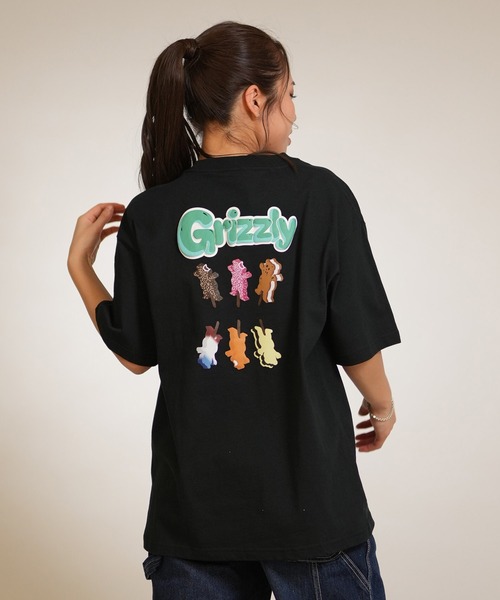 GRIZZLY（グリズリー） tシャツ 半袖 「ムラサキスポーツ限定」GRIZZLY