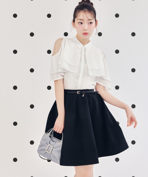 CELFORD バリエーションミニスカート　美品 CELFORD（セルフォード） スカート ホールガーメントミニニット