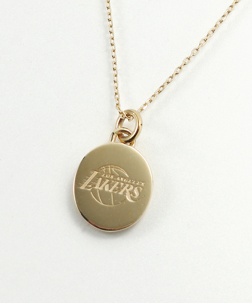 ネックレス Off The Court by NBA K10GOLD NECKLACE LA メンズの画像