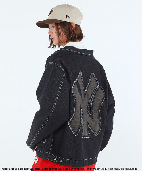 BACK TO THE FIELD デニムジャケット gジャン 「MLB」Utility Denim 