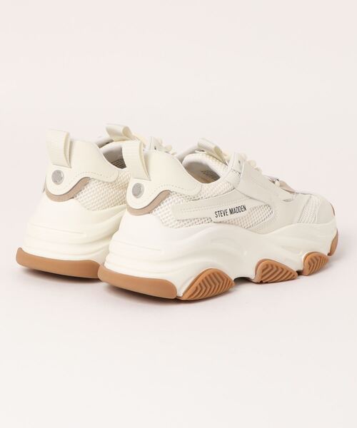 「STEVE MADDEN」 ローカットスニーカー 24.5cm ブラック×ブラック レディース_画像2