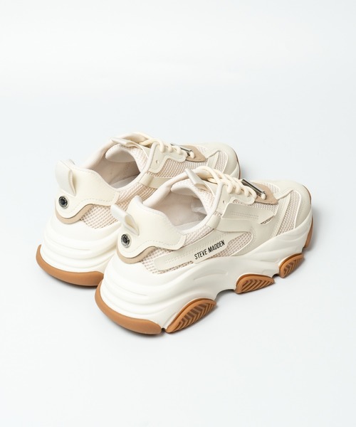 「STEVE MADDEN」 ローカットスニーカー 24.5cm ブラック×ブラック レディース_画像9