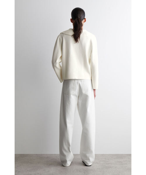 「COS」 ジャケット L アイボリー レディース_画像3