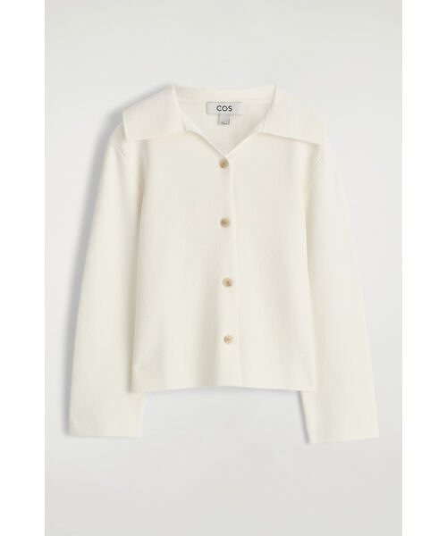 「COS」 ジャケット L アイボリー レディース_画像6