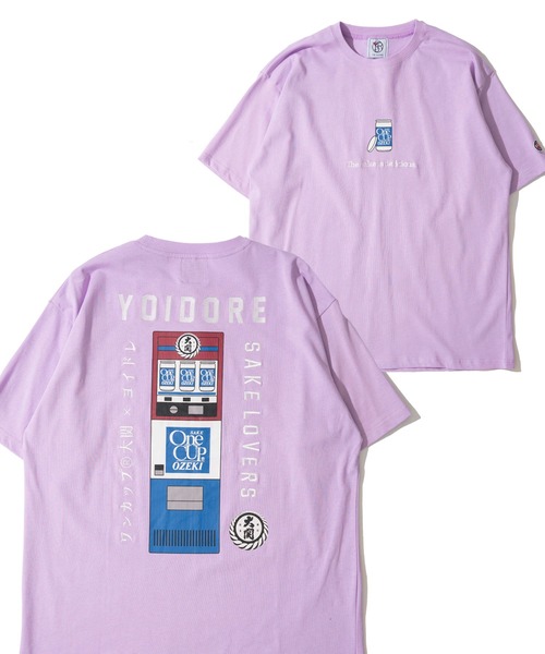 tシャツ 「YOIDORE」ワンカップ大関 コラボ 刺繍MIX バックプリントTシャツ / グラフィックTシャツ メンズ レディース | ADPOSION | 03