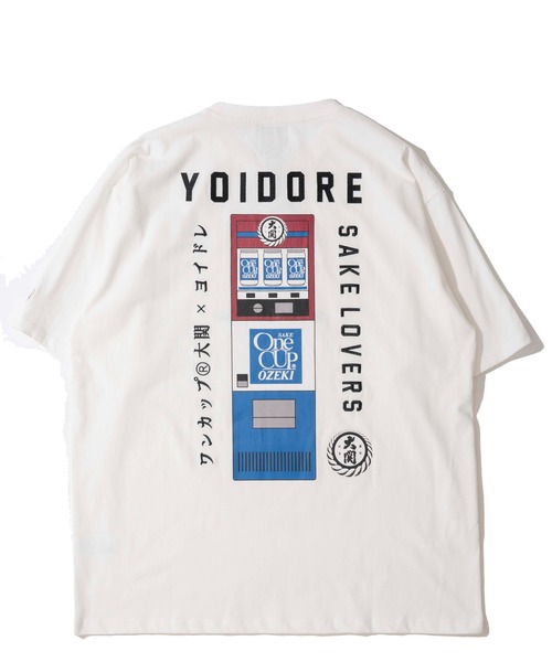 tシャツ 「YOIDORE」ワンカップ大関 コラボ 刺繍MIX バックプリントTシャツ / グラフィックTシャツ メンズ レディース | ADPOSION | 05