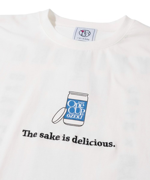 tシャツ 「YOIDORE」ワンカップ大関 コラボ 刺繍MIX バックプリントTシャツ / グラフィックTシャツ メンズ レディース | ADPOSION | 11
