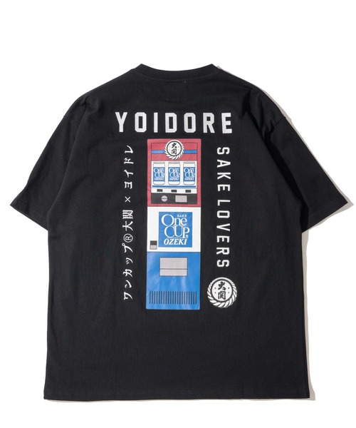 tシャツ 「YOIDORE」ワンカップ大関 コラボ 刺繍MIX バックプリントTシャツ / グラフィックTシャツ メンズ レディース | ADPOSION | 07