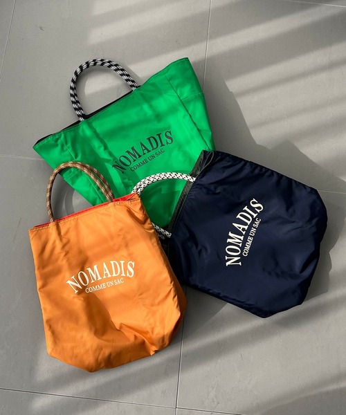 「NOMADIS」 ハンドバッグ フリー ネイビー レディース_画像2