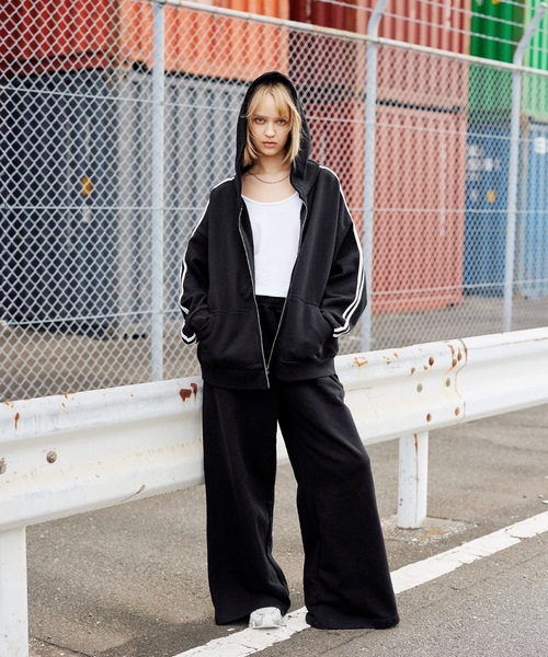「ROCHEM」 ジップアップパーカー M グレー メンズ_画像8