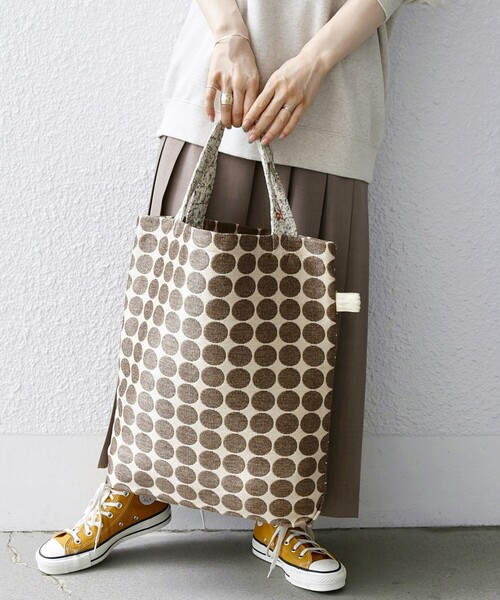 「BINDU」 トートバッグ ONE SIZE レッド レディース_画像9