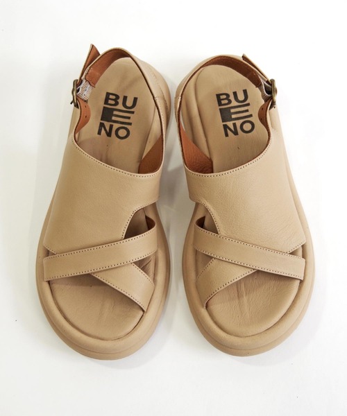 「BUENO」 フラットサンダル 39 サンドベージュ レディース_画像8