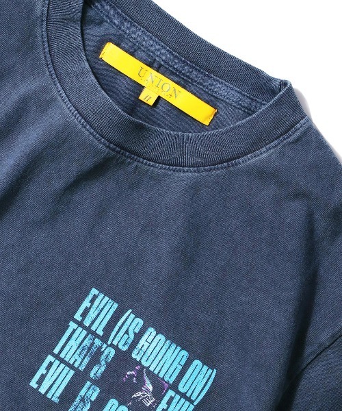 「UNION(UNION TOKYO)」 半袖Tシャツ LARGE ブラック メンズ_画像5