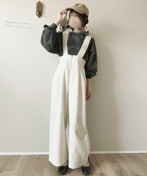 「GeeRA」 パンツ X-LARGE チャコール レディース_画像7