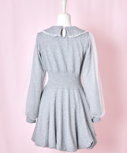 「Lolime by mellfy memory」 長袖ワンピース M ピンク レディース_画像8