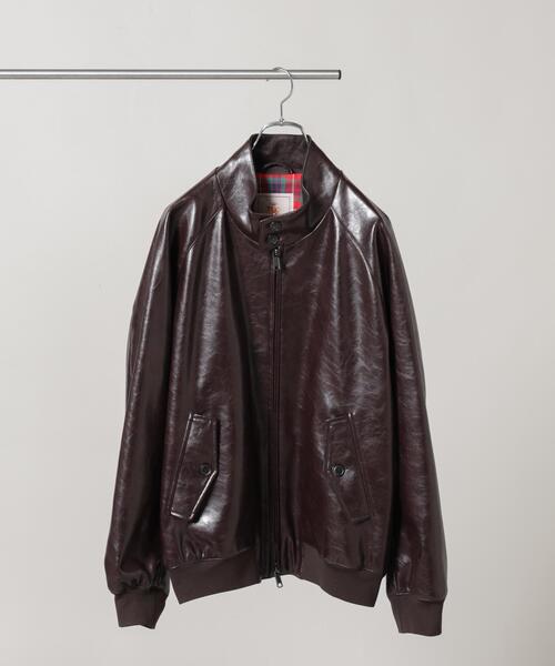 33万!最高峰DAKS レザー ブルゾン ジャケット baracuta g9 BARACUTA（バラクータ） ブルゾン アウター 厚手 BARACUTA/別注 G9