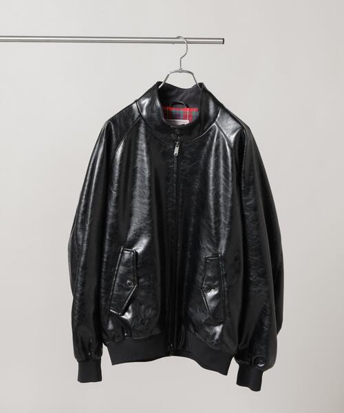 33万!最高峰DAKS レザー ブルゾン ジャケット baracuta g9 BARACUTA（バラクータ） ブルゾン アウター BARACUTA/別注 G9 フェイク