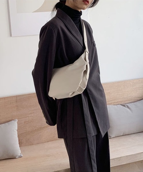 黒 レザー風 トートバッグ サイドストラップ付き トートバッグ レザー風バッグ レディース : ZOZOTOWN Yahoo!店