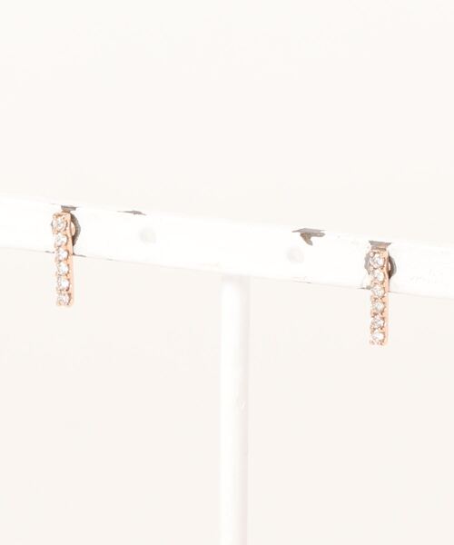 con affetto K18ダイヤピアス