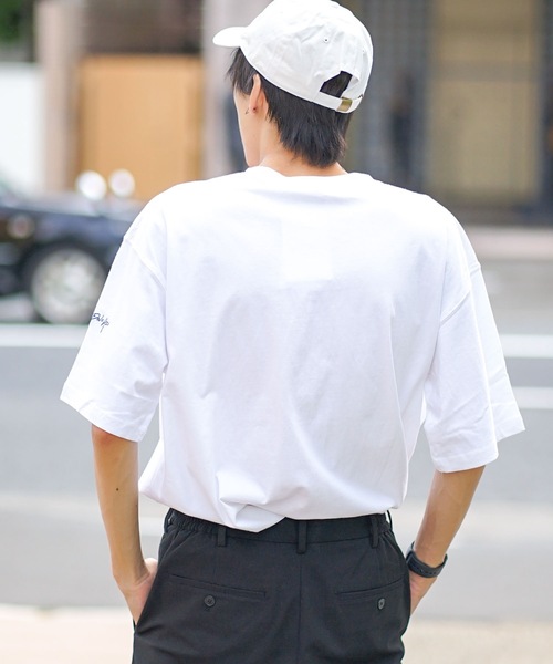 tシャツ 「U.S.POLO ASSN./ユーエスポロアッスン」ワンポイント　ブランドロゴ刺繍　 ビッグシルエット　Tシャツ オーバーサイズ メンズ | U.S. POLO ASSN. | 05