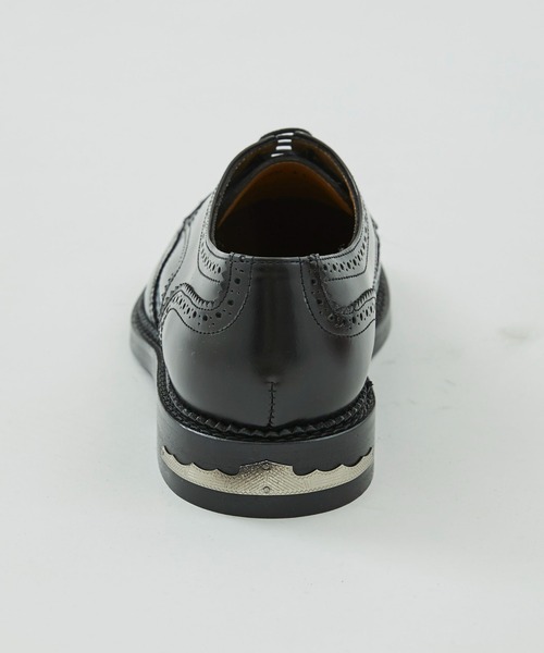 TOGA VIRILIS ビジネスシューズ TASSEL BROGUE-BLACK POLIDO