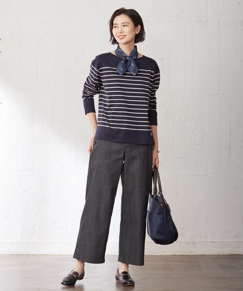専用です★バスクボーダー カットソー他。 tシャツ バスクボーダー カットソー レディース : ZOZOTOWN