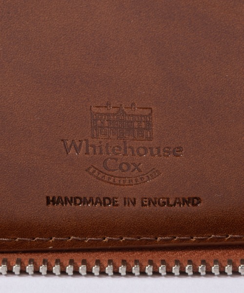 長財布 財布 WHITEHOUSE COX ZIP ROUND TRAVEL WALLET ホワイトハウスコックス ロングウォレット レザー 長財布の画像