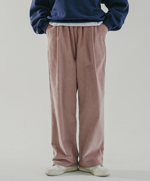 パンツ WV PROJECT COLOR DYEING PANTS NA1075 WV PROJECT パンツ 「WV PROJECT」Croffle corduroy Widepants