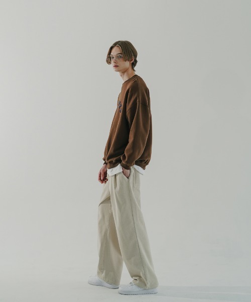 WV PROJECT パンツ 「WV PROJECT」Croffle corduroy Widepants