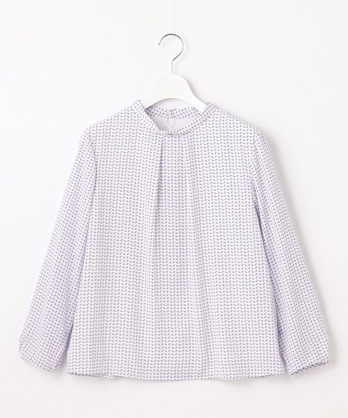 tシャツ 幾何プリント ボウタイ カットソー レディース tシャツ 幾何プリント ボウタイ カットソー レディース