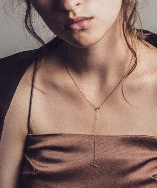 ete bijoux（エテ ビジュー） ネックレス K18YG レイヤー セミロング